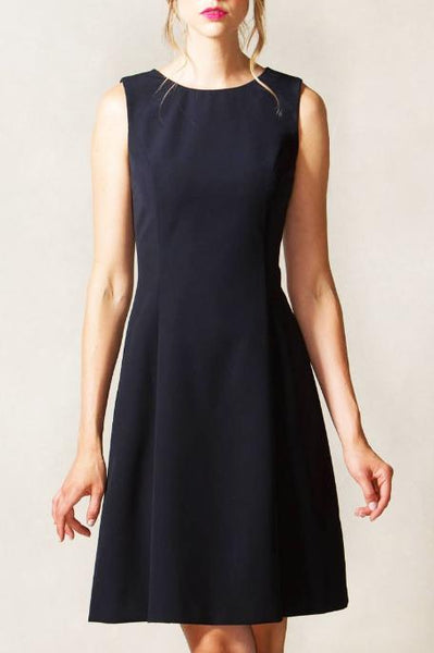 Pleat Front Dress